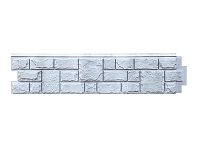 Фасадная панель 1407*327 (1322*294) GL Я-фасад Екатерининский камень серый